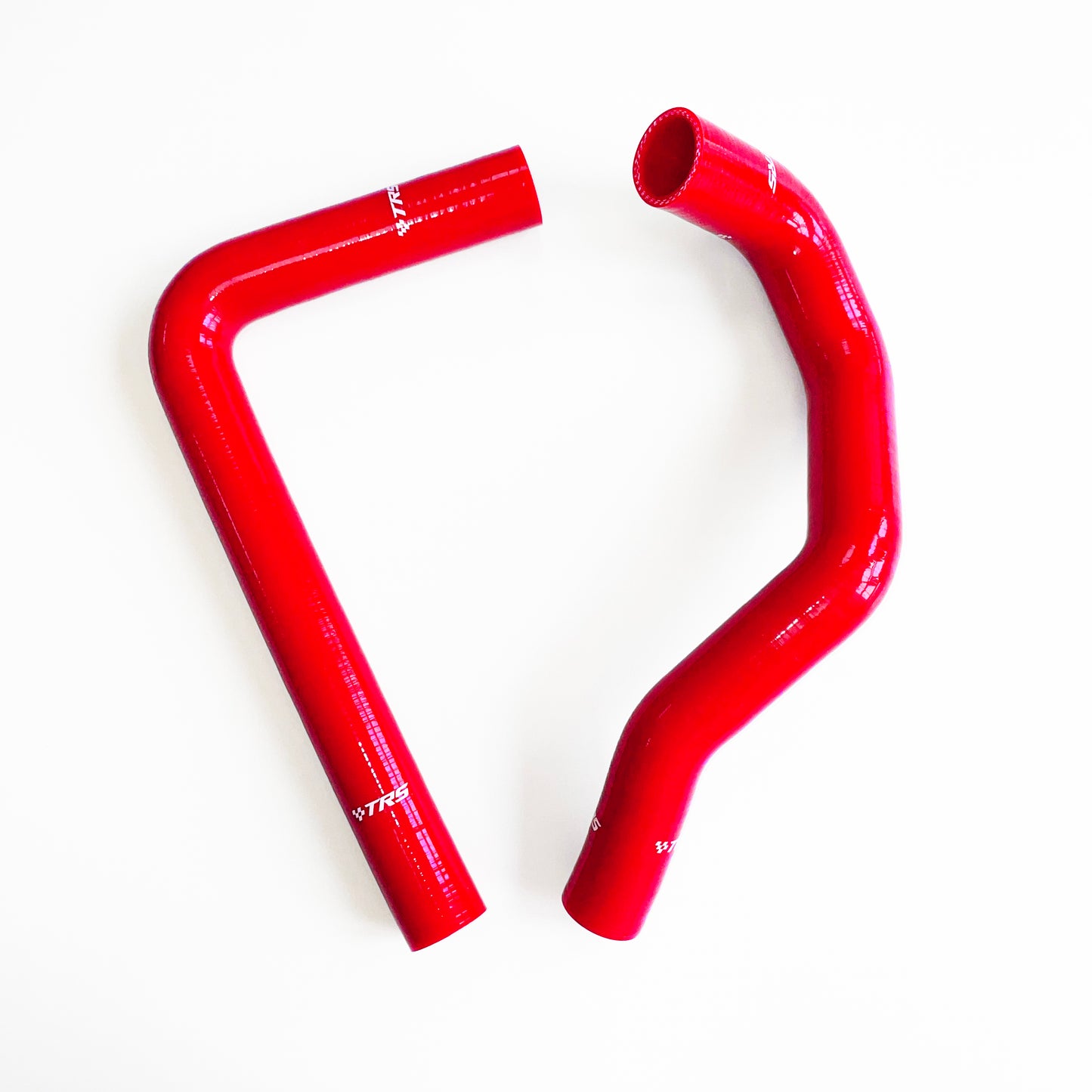 TRS Silicone coolant Radiator Hose for Toyota Supra JZA80 2JZ-GTE Turbo Non VVTI 1993-1998 (Red)