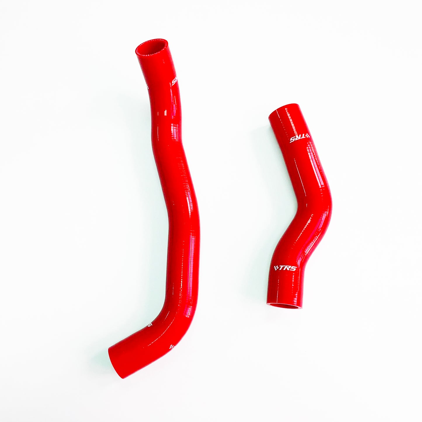 TRS Silicone Radiator Coolant Hose Compatible with Mazda RX7 FC 13B S4 S5 86-91 (Red)