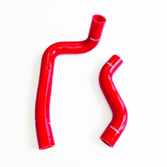 TRS Reinforced Silicone Radiator Hose Kit for Mazda RX7 FD3S 93-97 (Red)