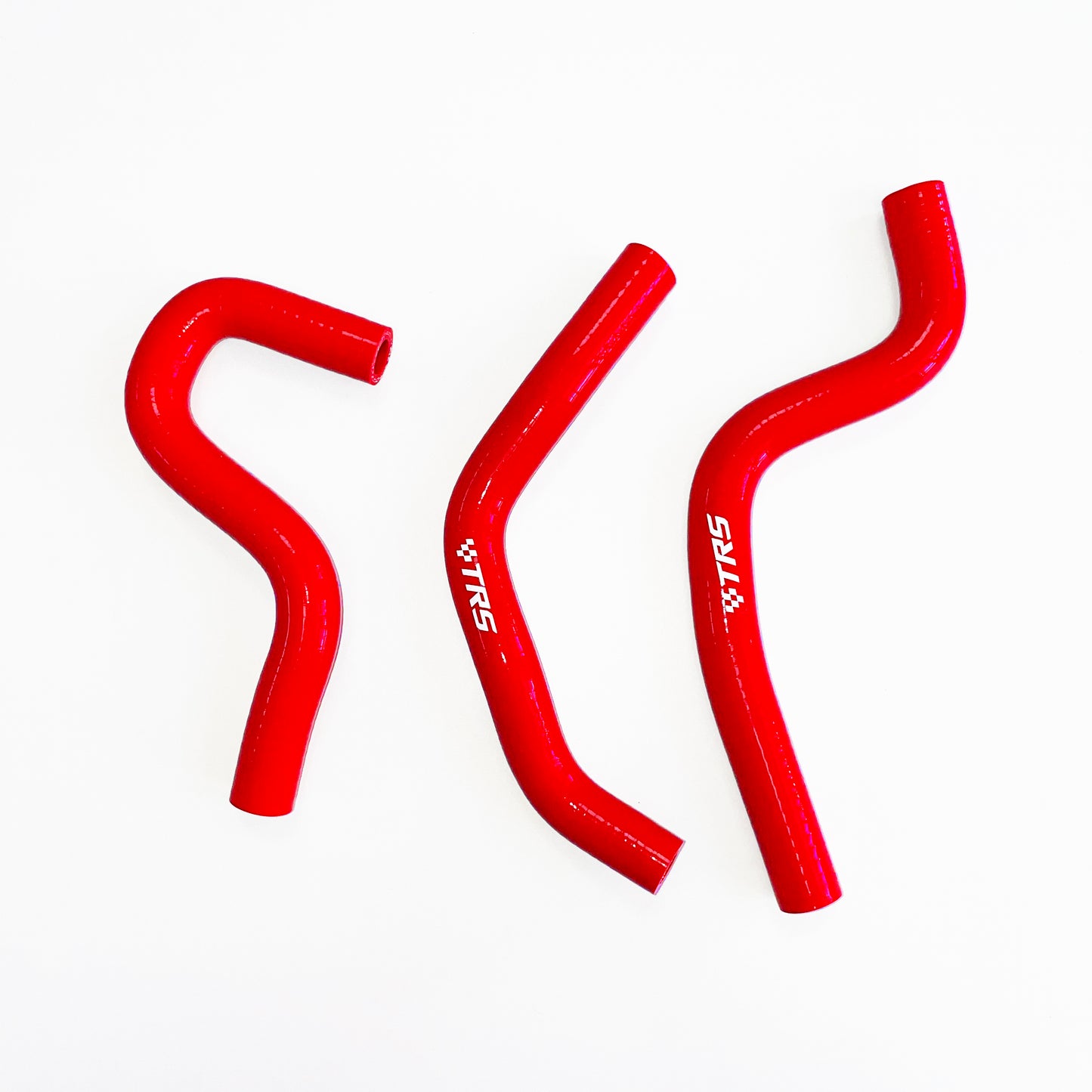 TRS Silicone Radiator Hose for Honda CR80R 1998-2002 CR85R 2003-2007 (Red)