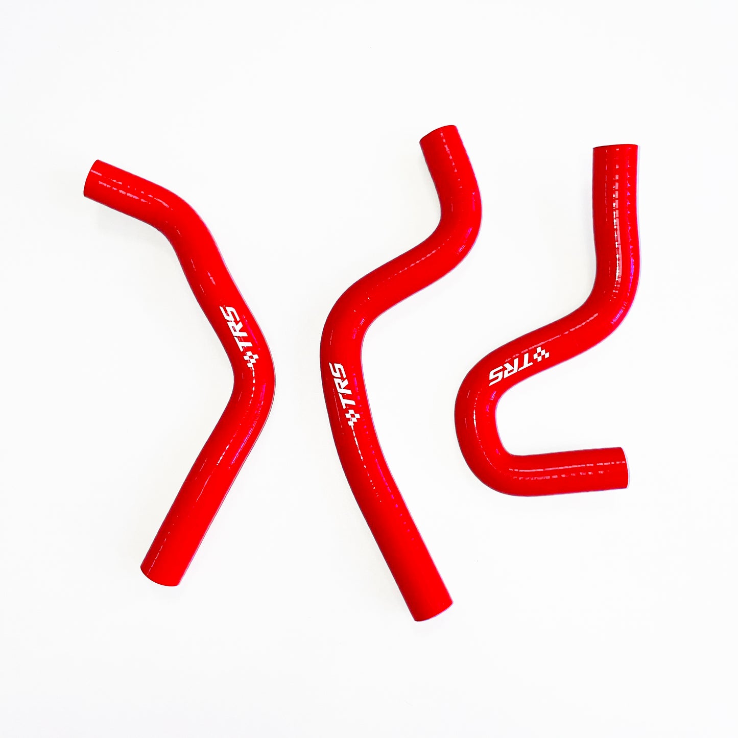 TRS Silicone Radiator Hose for Honda CR80R 1998-2002 CR85R 2003-2007 (Red)