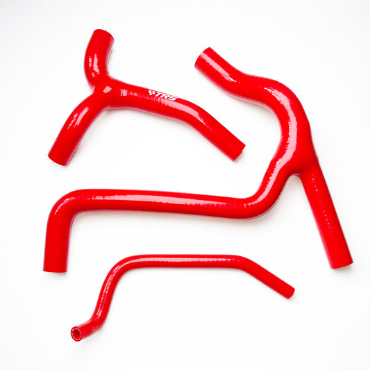 TRS Racing Silicone Radiator Hose Kit for Kawasaki KXF450 KX450F 2009 2010 2011 (Red)