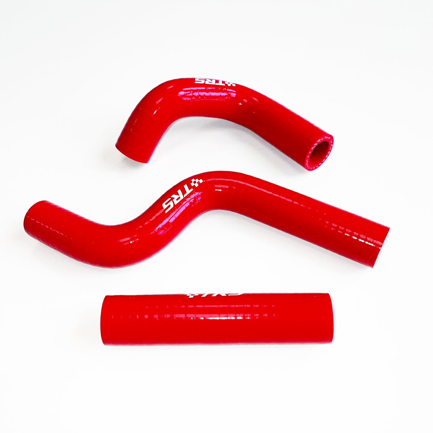 TRS Motorcycle Silicone Radiator Hose for Kawasaki KX80 KX85 KX100 1998-2009 (Red)