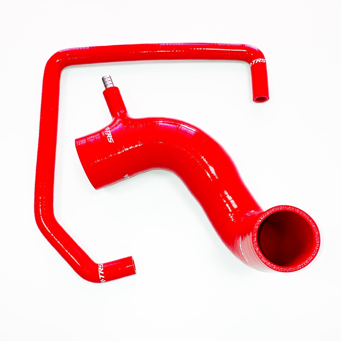 TRS Racing Vauxhall Astra G MK4 GSI SRI 2.0 16V Z20LET Direct Route Silicone Airbox Induction Hose Kit 70mm ID RED