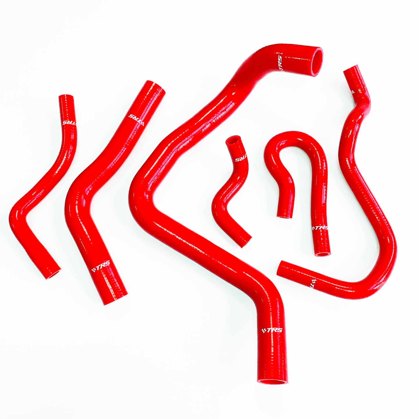 TRS Silicone Radiator Hose Kit for Honda Civic B-Series Type R DC2 EK4 EK9 B16A B16B 32mm (Red)