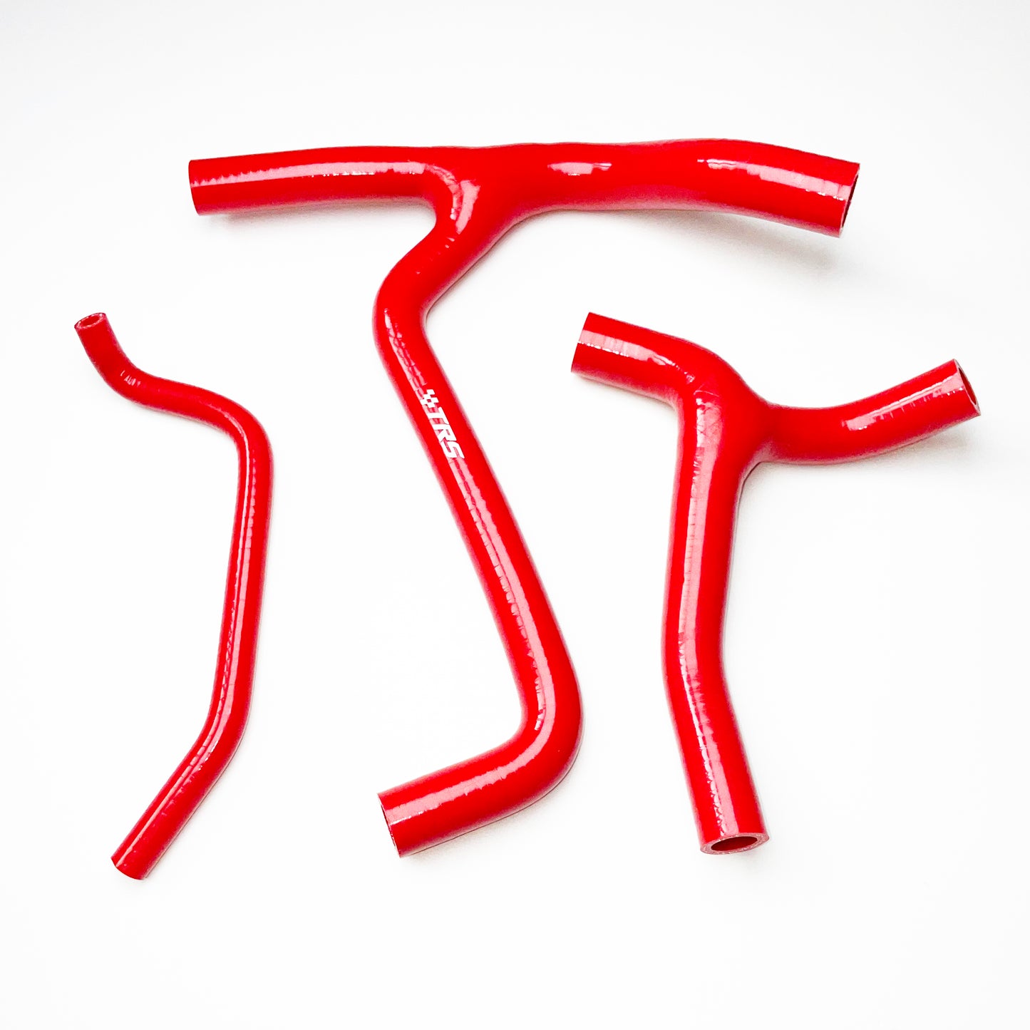 Kit de durites de radiateur en silicone TRS pour Kawasaki KXF450 KX450F 2009 2010 2011 (rouge)
