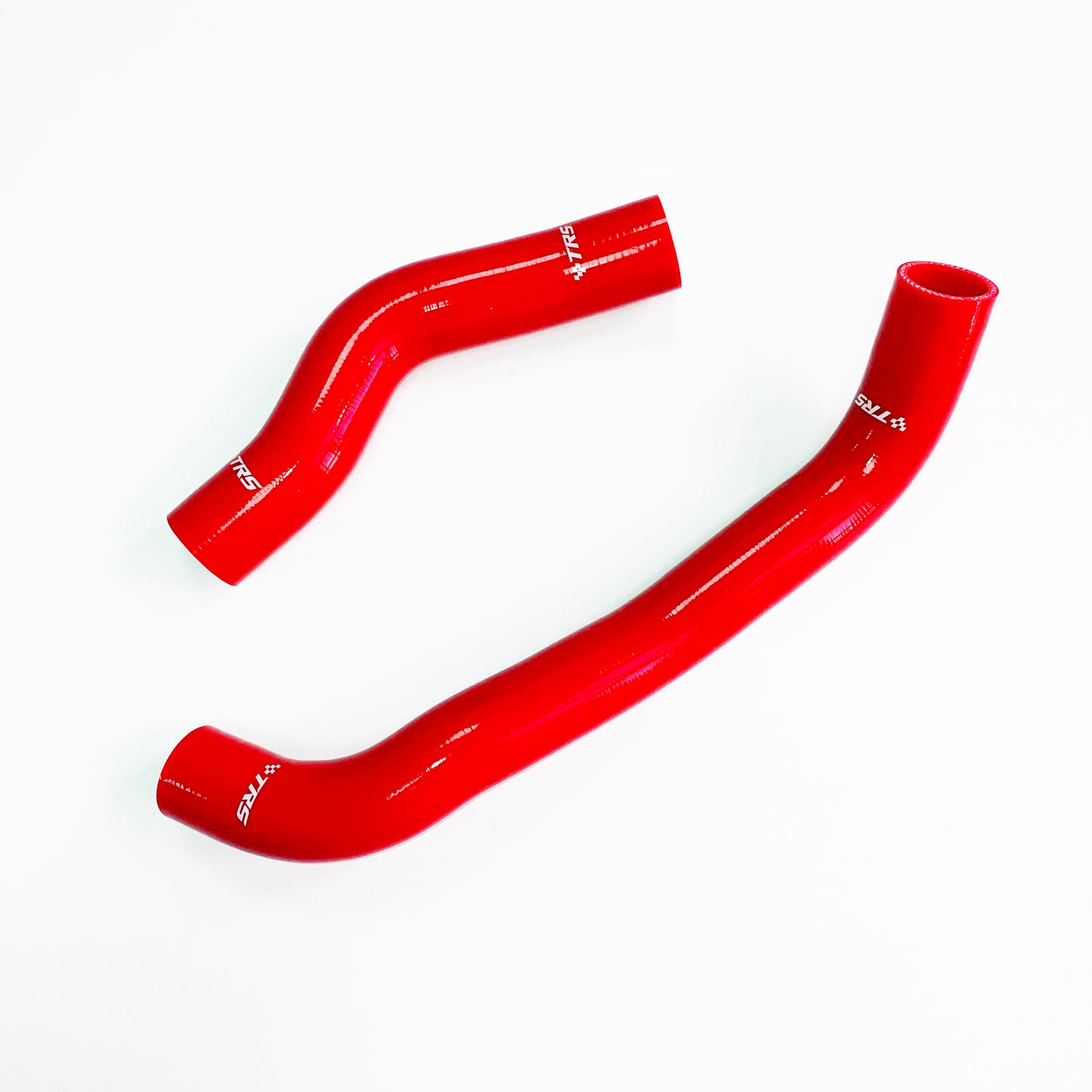 TRS Silicone Radiator Coolant Hose Compatible with Mazda RX7 FC 13B S4 S5 86-91 (Red)