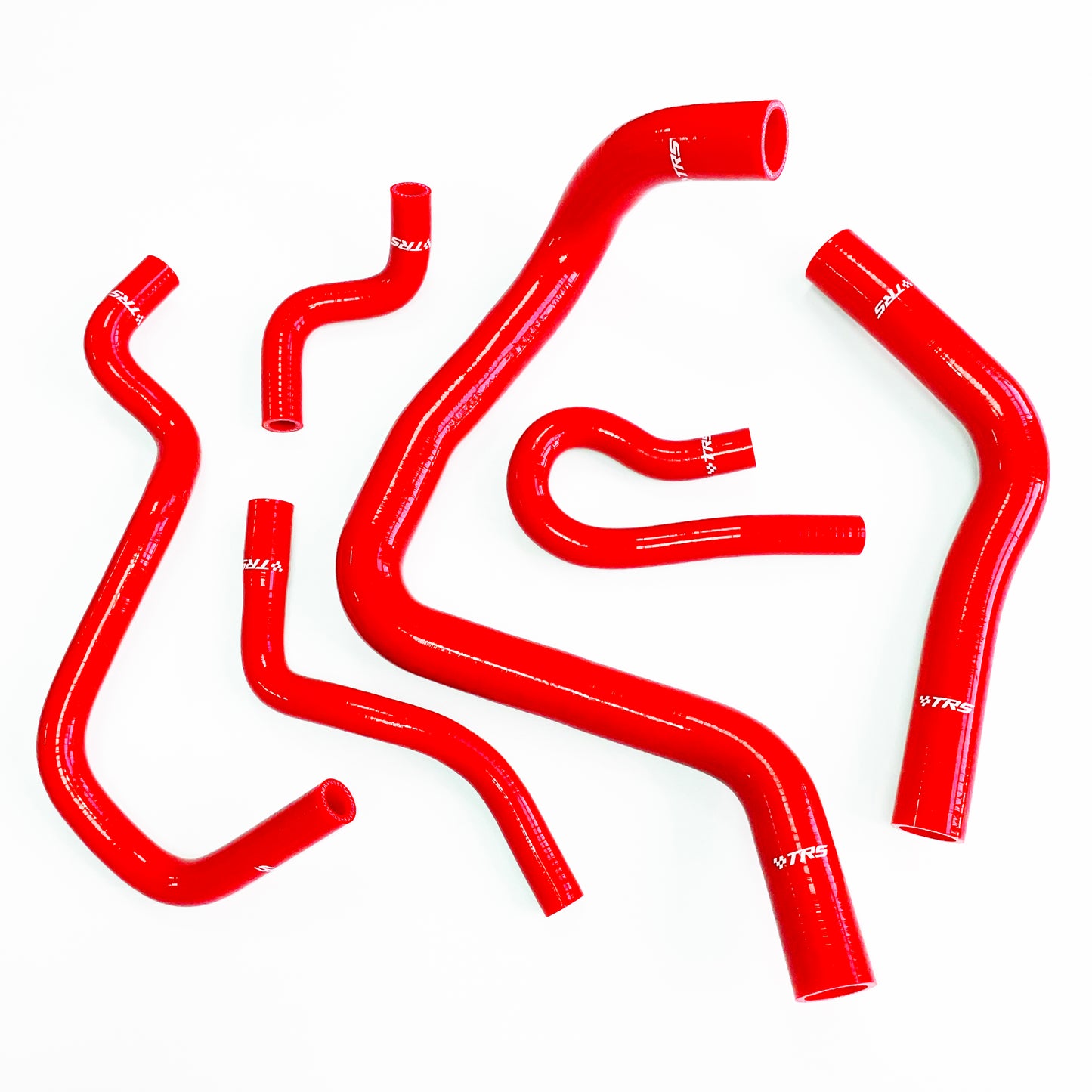 TRS Silicone Radiator Hose Kit for Honda Civic B-Series Type R DC2 EK4 EK9 B16A B16B 32mm (Red)