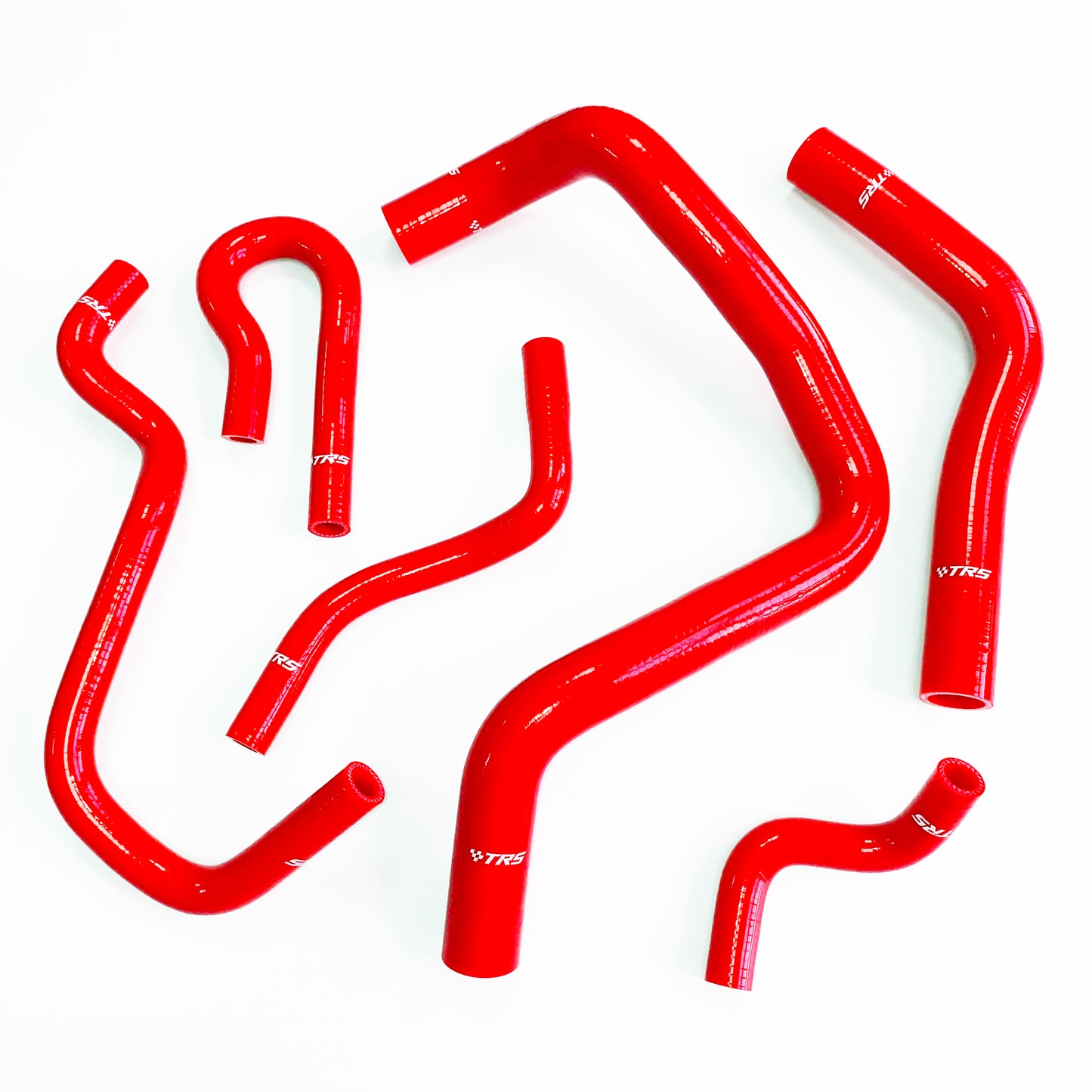 TRS Silicone Radiator Hose Kit for Honda Civic B-Series Type R DC2 EK4 EK9 B16A B16B 32mm (Red)