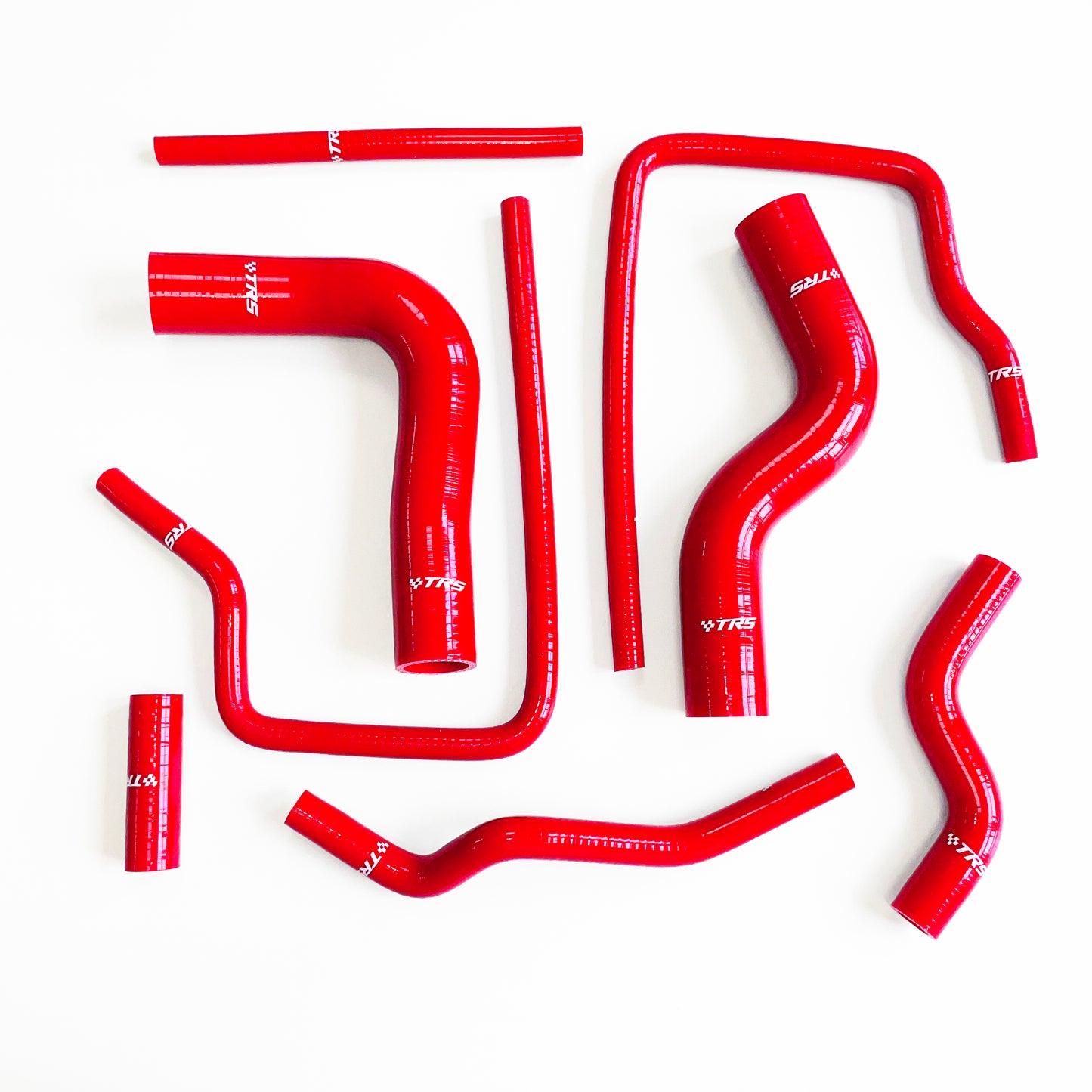 TRS Radiator Silicone Hose for Subaru Impreza GC8 EJ20 STi WRX 97-01 (Red)