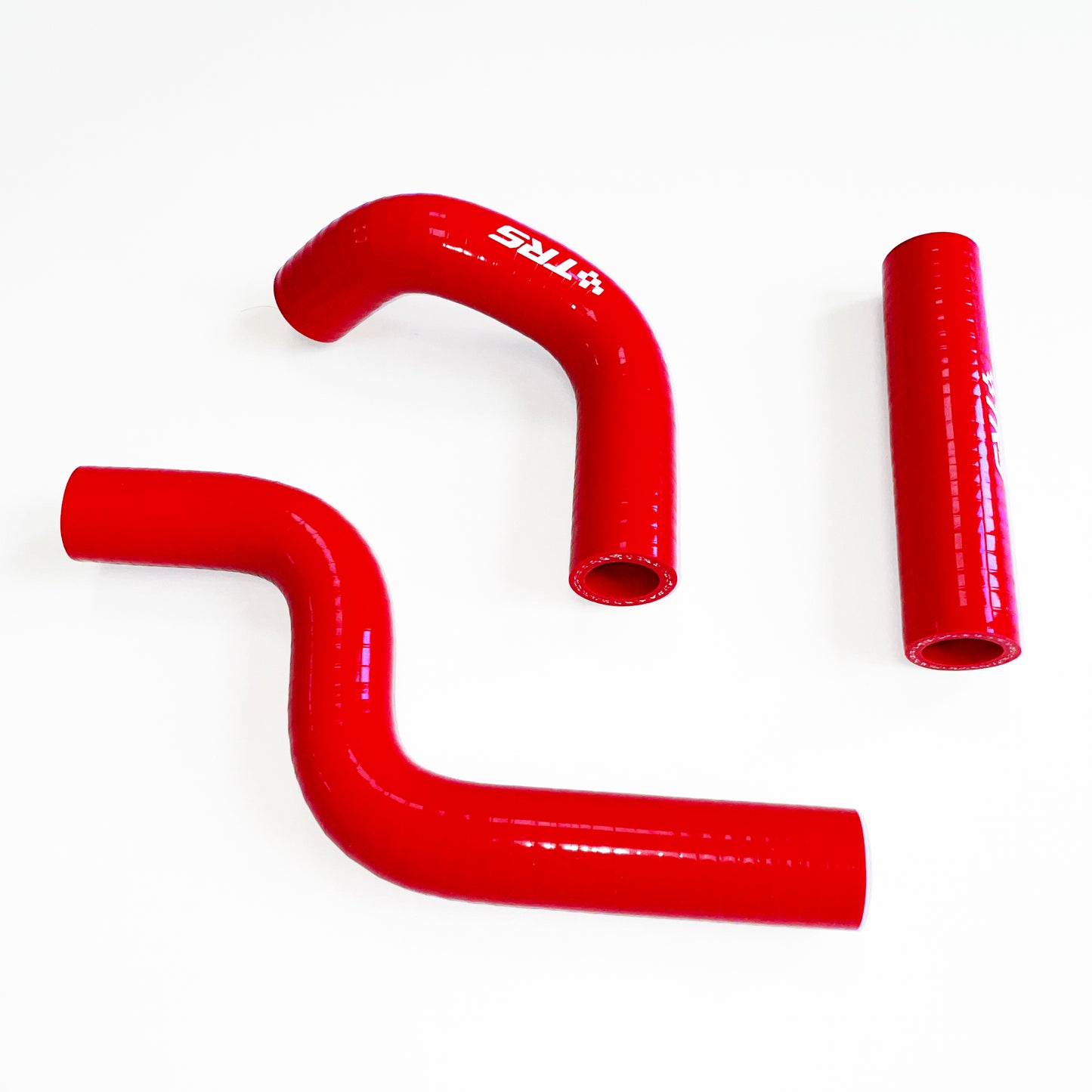 TRS Motorcycle Silicone Radiator Hose for Kawasaki KX80 KX85 KX100 1998-2009 (Red)