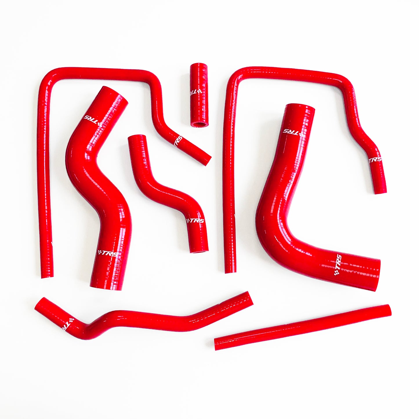 TRS Radiator Silicone Hose for Subaru Impreza GC8 EJ20 STi WRX 97-01 (Red)