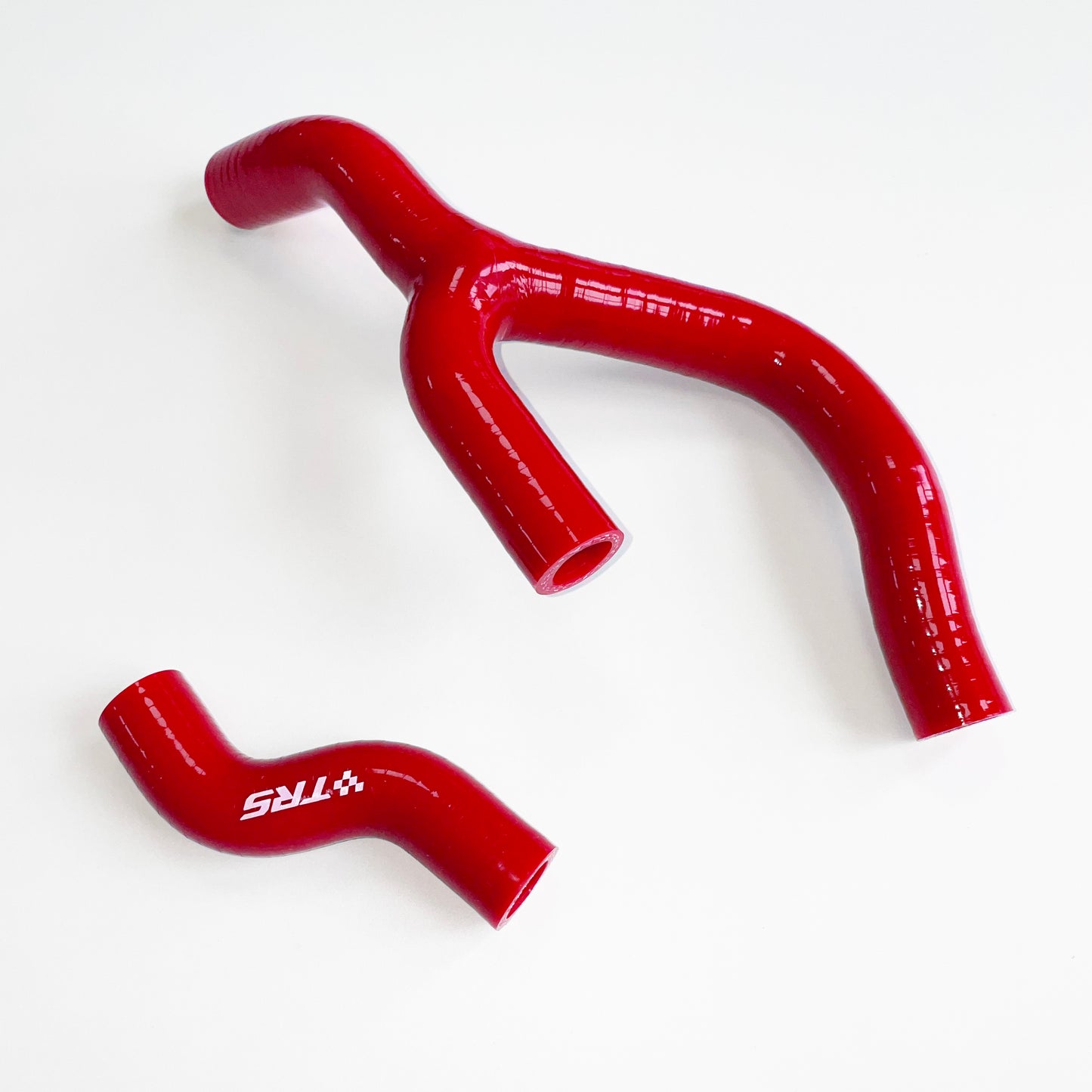 Sport Silicone Hose Kit Compatible with KTM 350 SX-F 'Y' Piece Race Design 2011-2015 (Red)