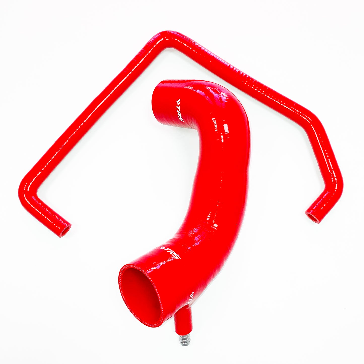 TRS Racing Vauxhall Astra G MK4 GSI SRI 2.0 16V Z20LET Direct Route Silicone Airbox Induction Hose Kit 70mm ID RED