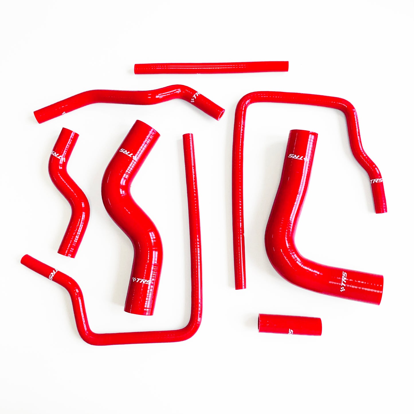 TRS Radiator Silicone Hose for Subaru Impreza GC8 EJ20 STi WRX 97-01 (Red)