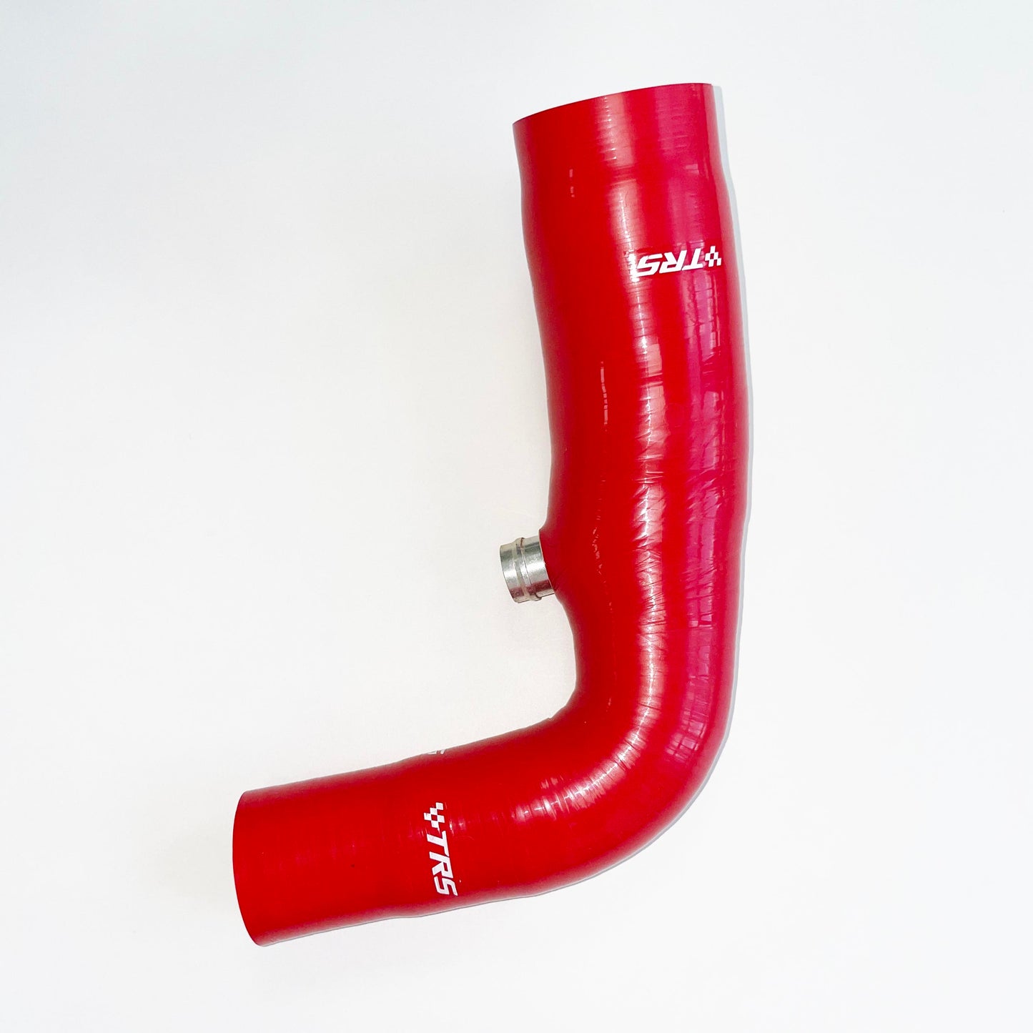 Fluorosilicone Reinforced Turbo Intake Hose Compatible with Ford Fiesta Mk7 Mk8 and Focus 1.0T Ecoboost 2012-2016 RED