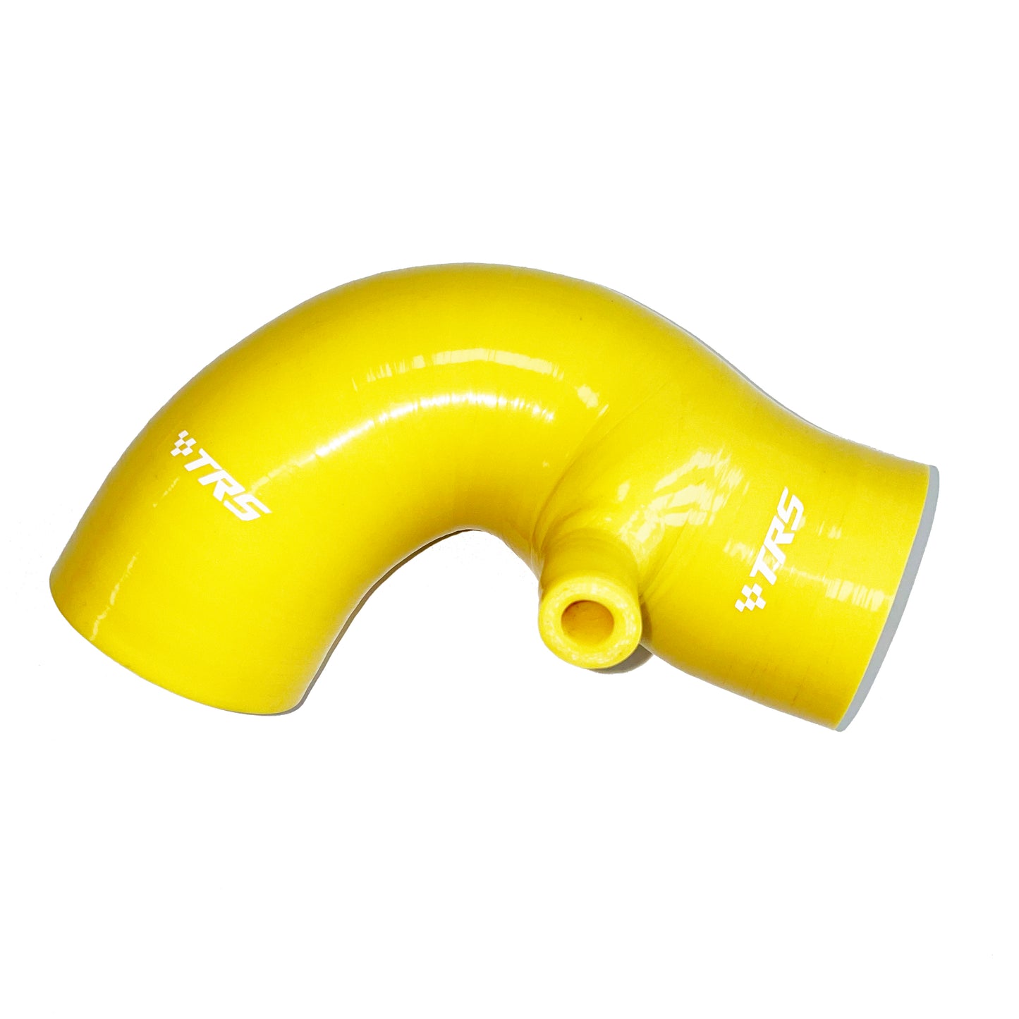 TRS Racing Silicone Upper Air Duct Hose 13721491743 Fit Mini Cooper S R52 R53 02-08 (Yellow)