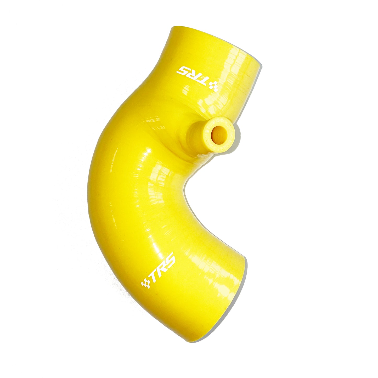 TRS Racing Silicone Upper Air Duct Hose 13721491743 Fit Mini Cooper S R52 R53 02-08 (Yellow)