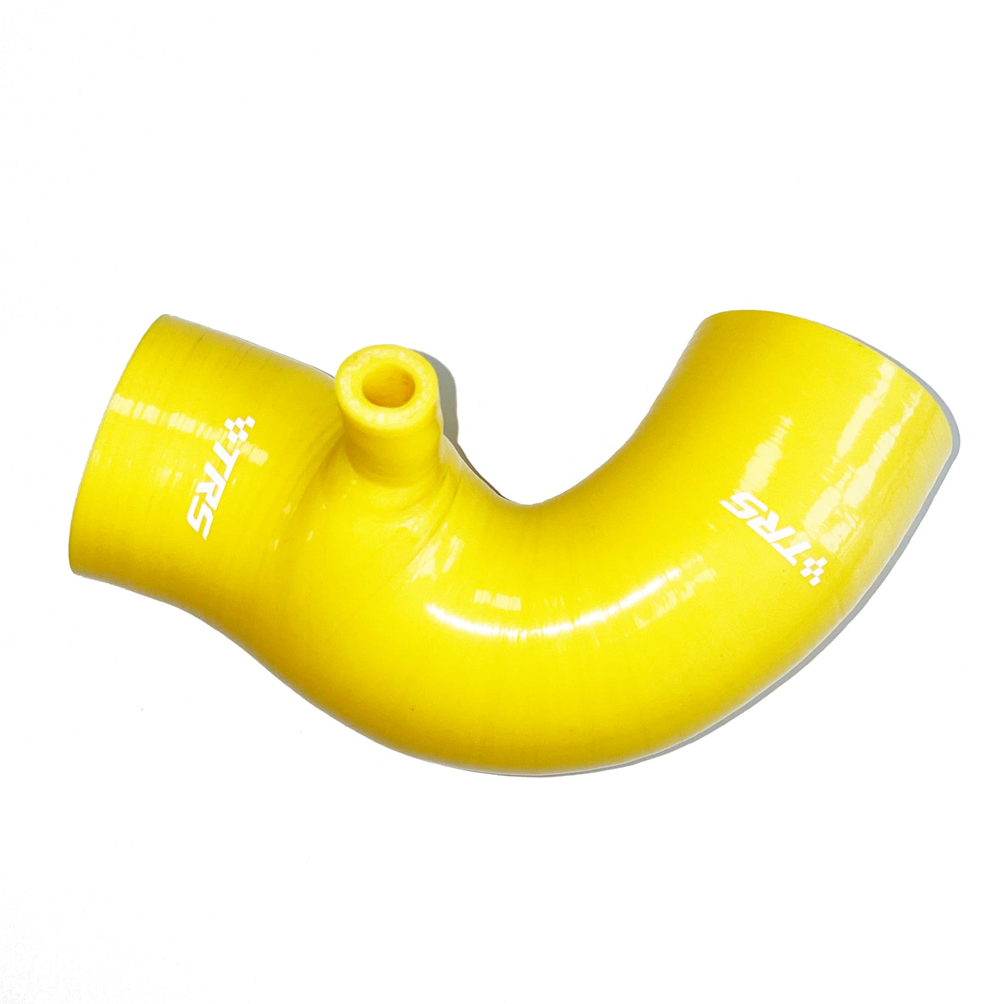 TRS Racing Silicone Upper Air Duct Hose 13721491743 Fit Mini Cooper S R52 R53 02-08 (Yellow)